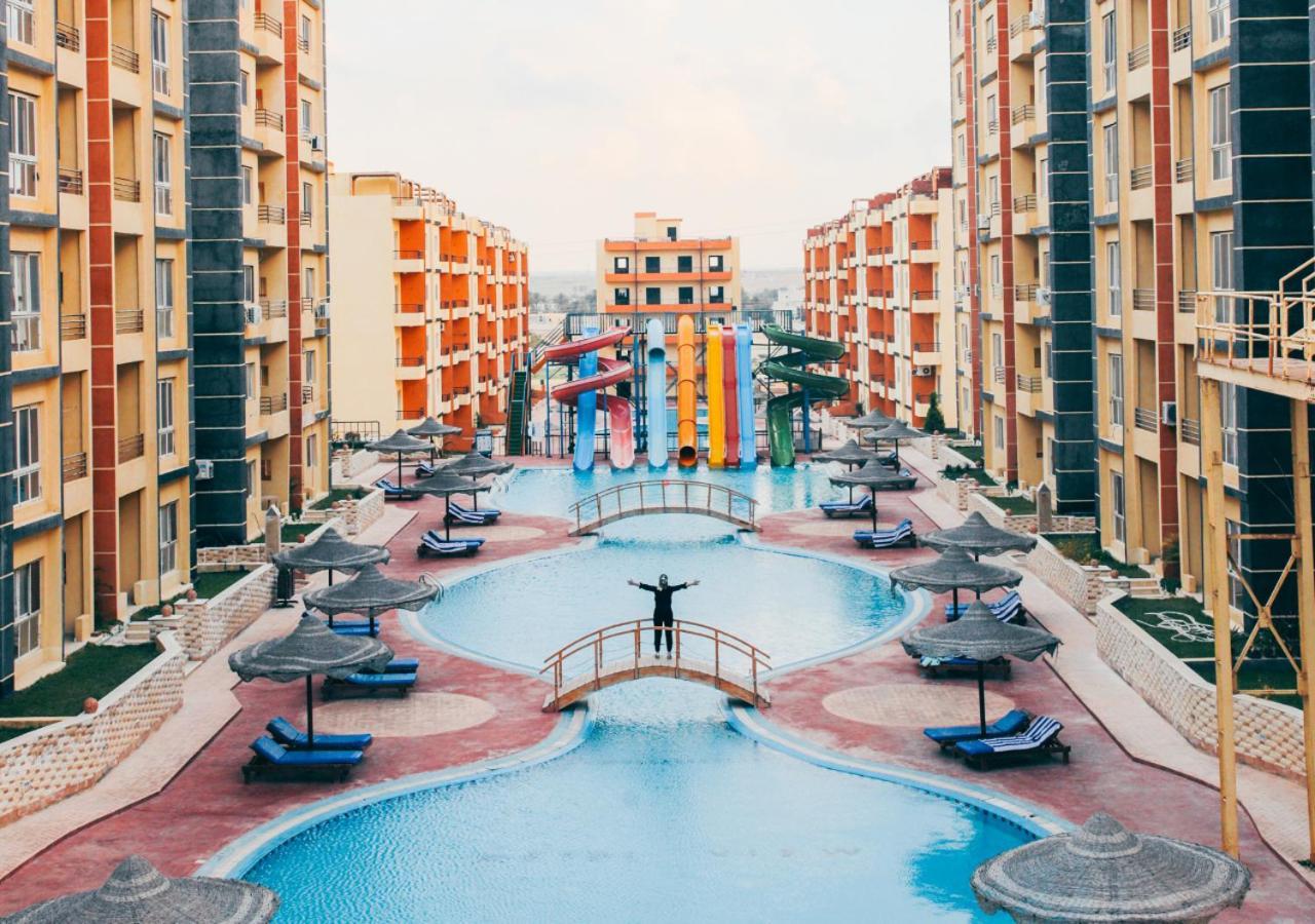 فندق Retal View North Coast Aqua Park العلمين المظهر الخارجي الصورة